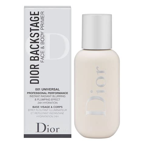 dior backstage body and face primer|Dior Backstage universal 001.